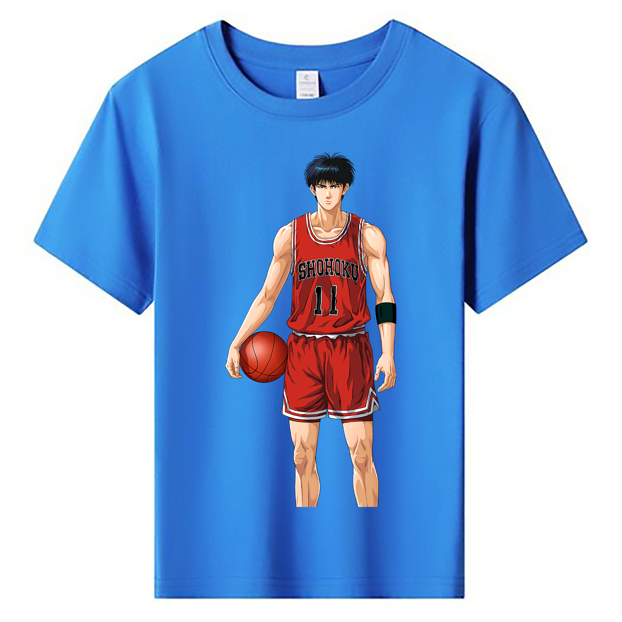 （画像用） SLAM DUNK／スラムダンク 綿100％キッズTシャツ（フロントプリント）